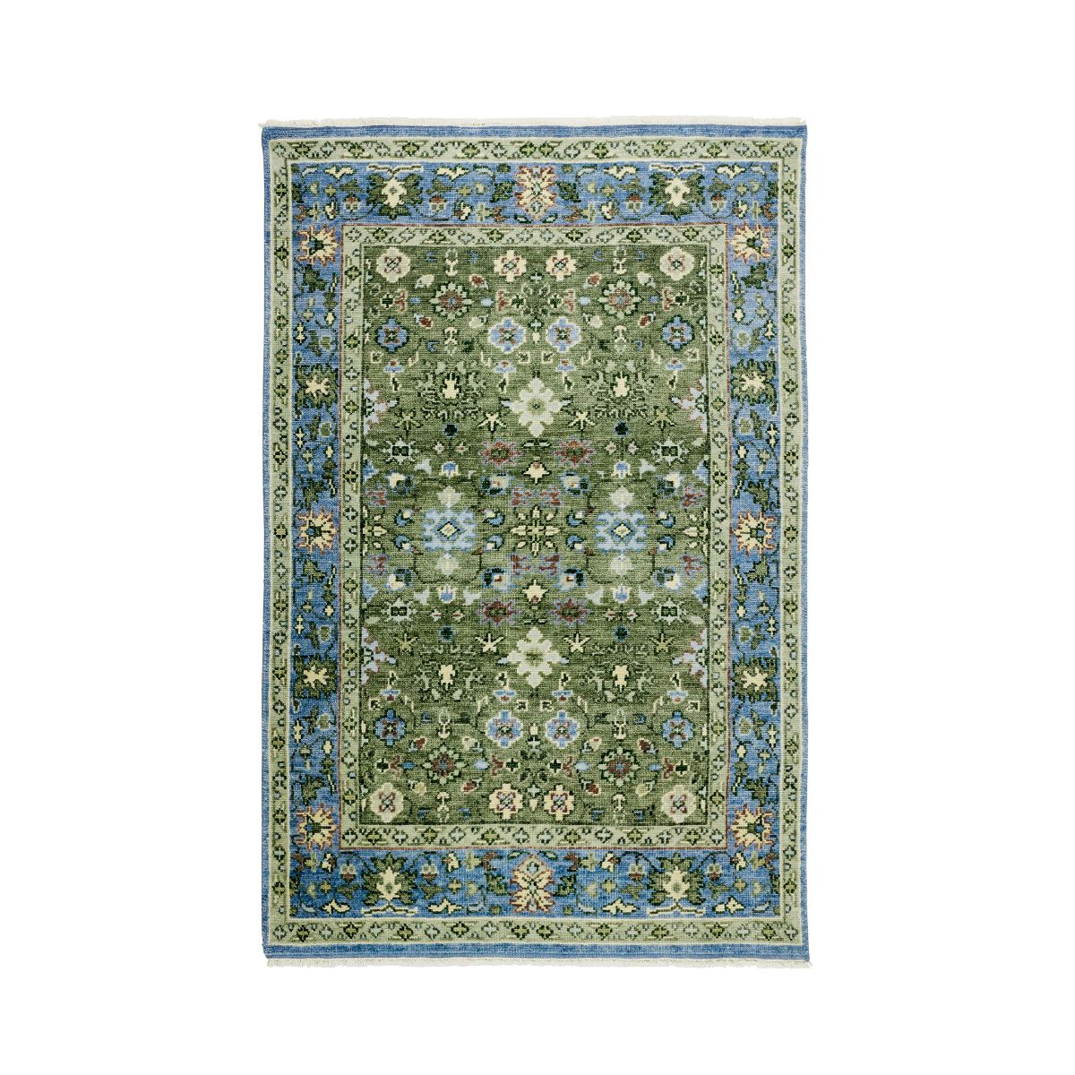 Pasha Rug in Olive - Caitlin Wilson Design