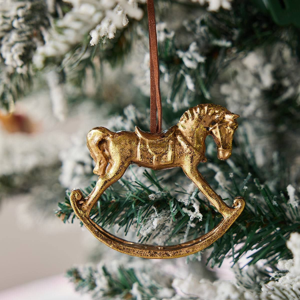 Golden Pony Club Ornament - Caitlin Wilson Design 