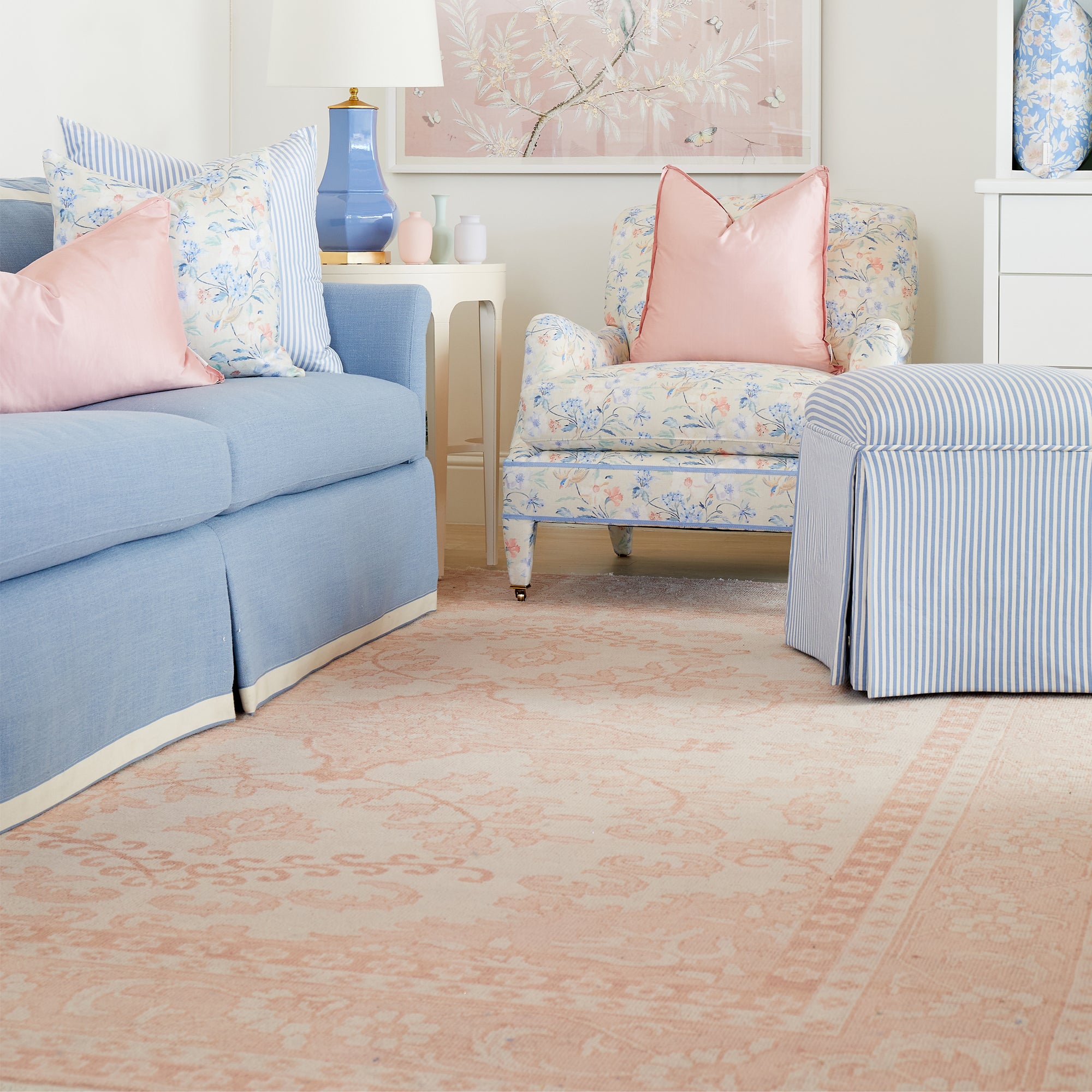 Simone Rug in Blush