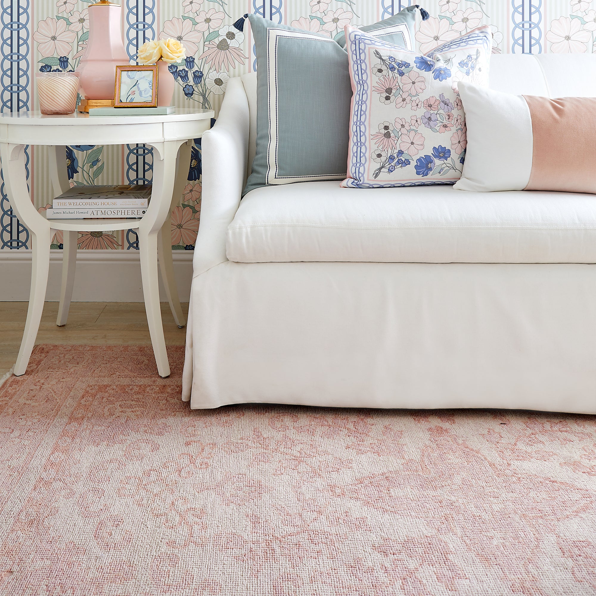 Simone Rug in Blush