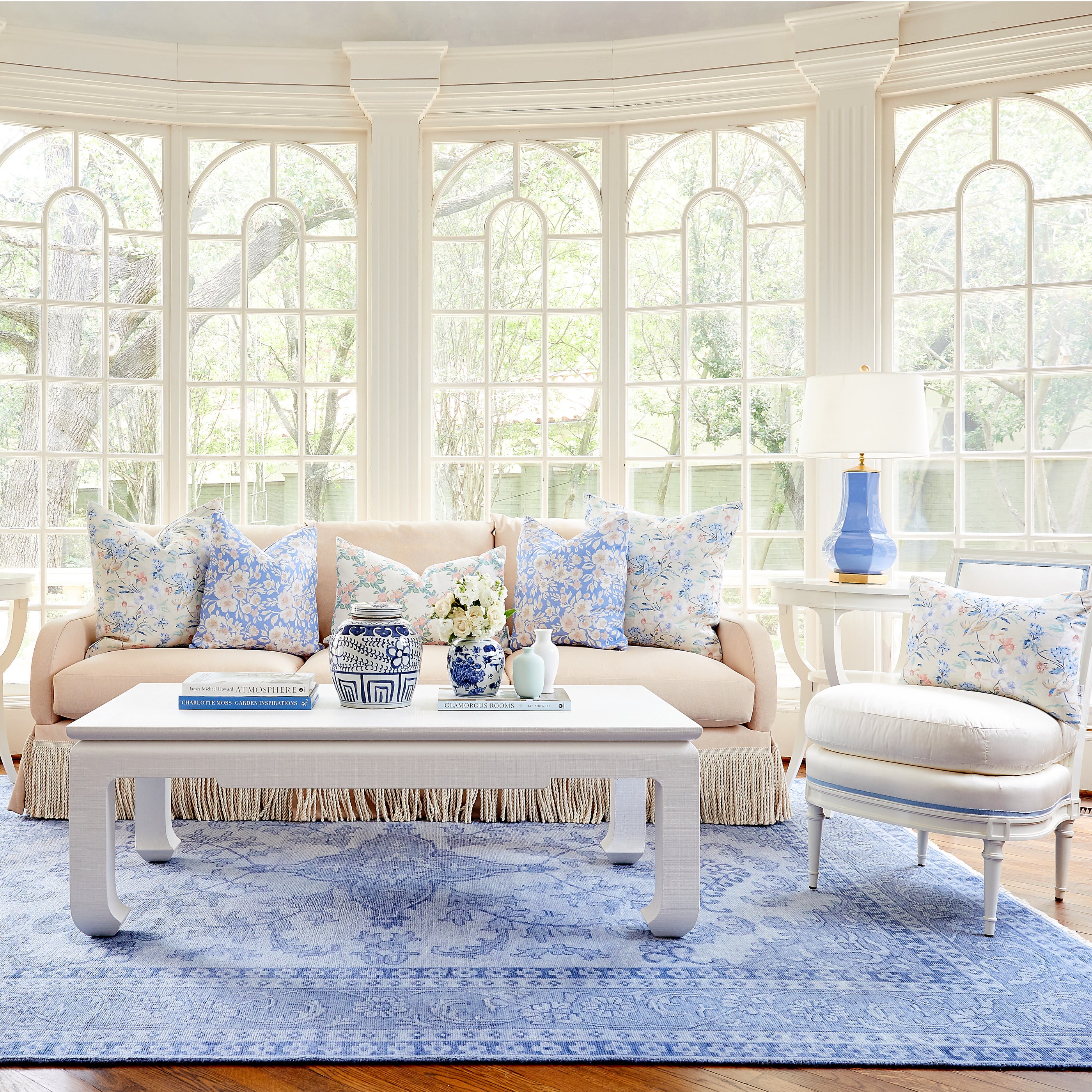 Simone Rug in Bluebelle