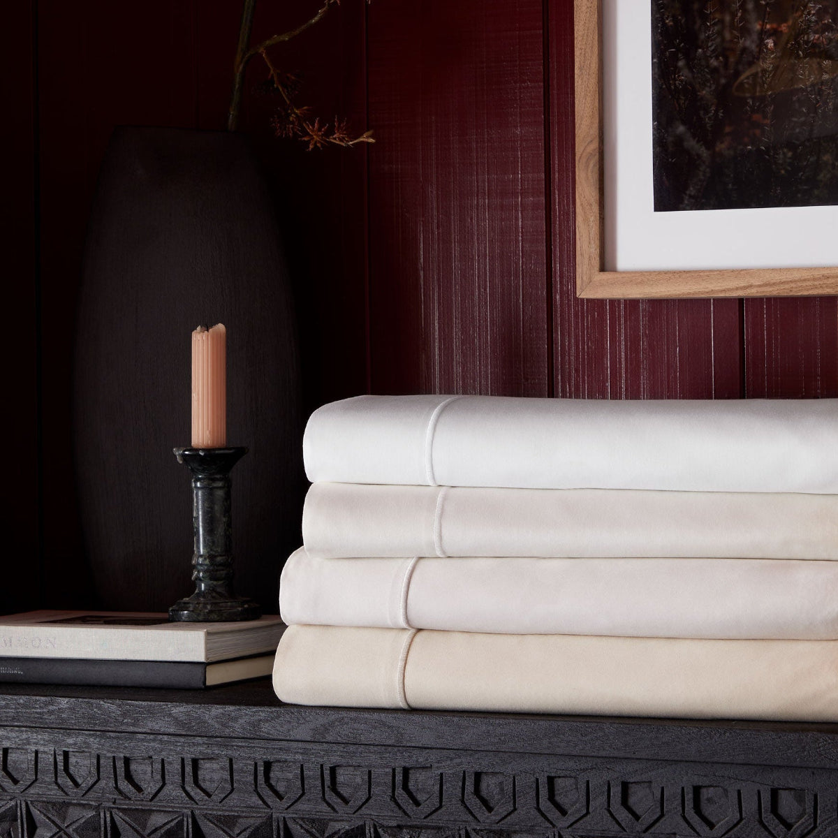 Soprano Sateen Flat Sheet - Caitlin Wilson Design