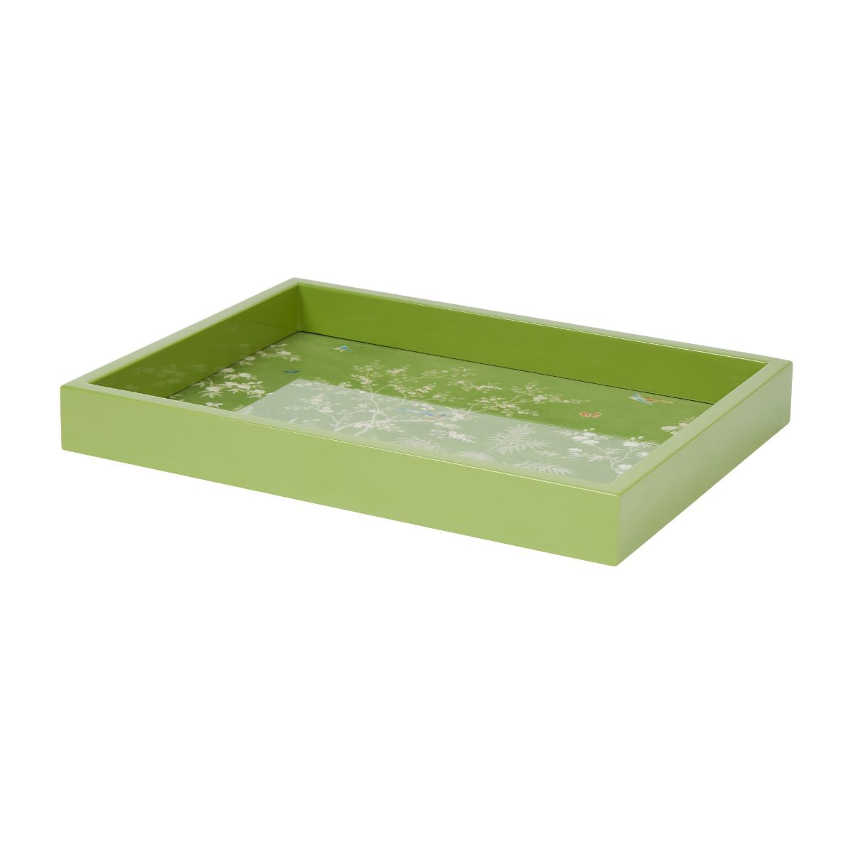 Green Chinoiserie Tray - Small