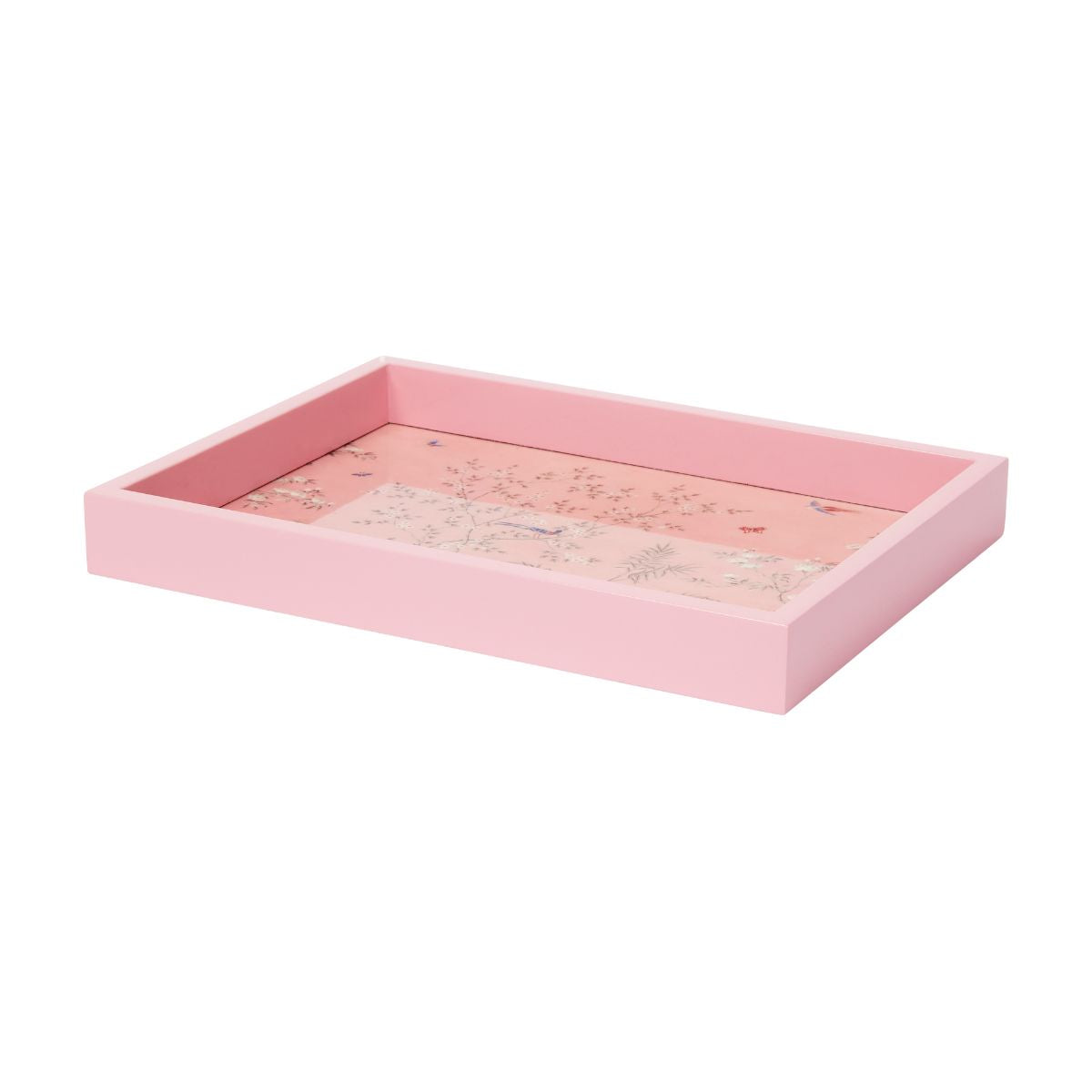 Pink Chinoiserie Tray - Small