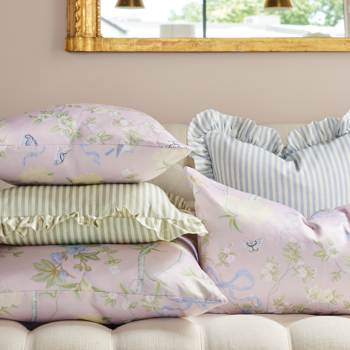 Fleur de Fête Pillow Cover - Caitlin Wilson Design 