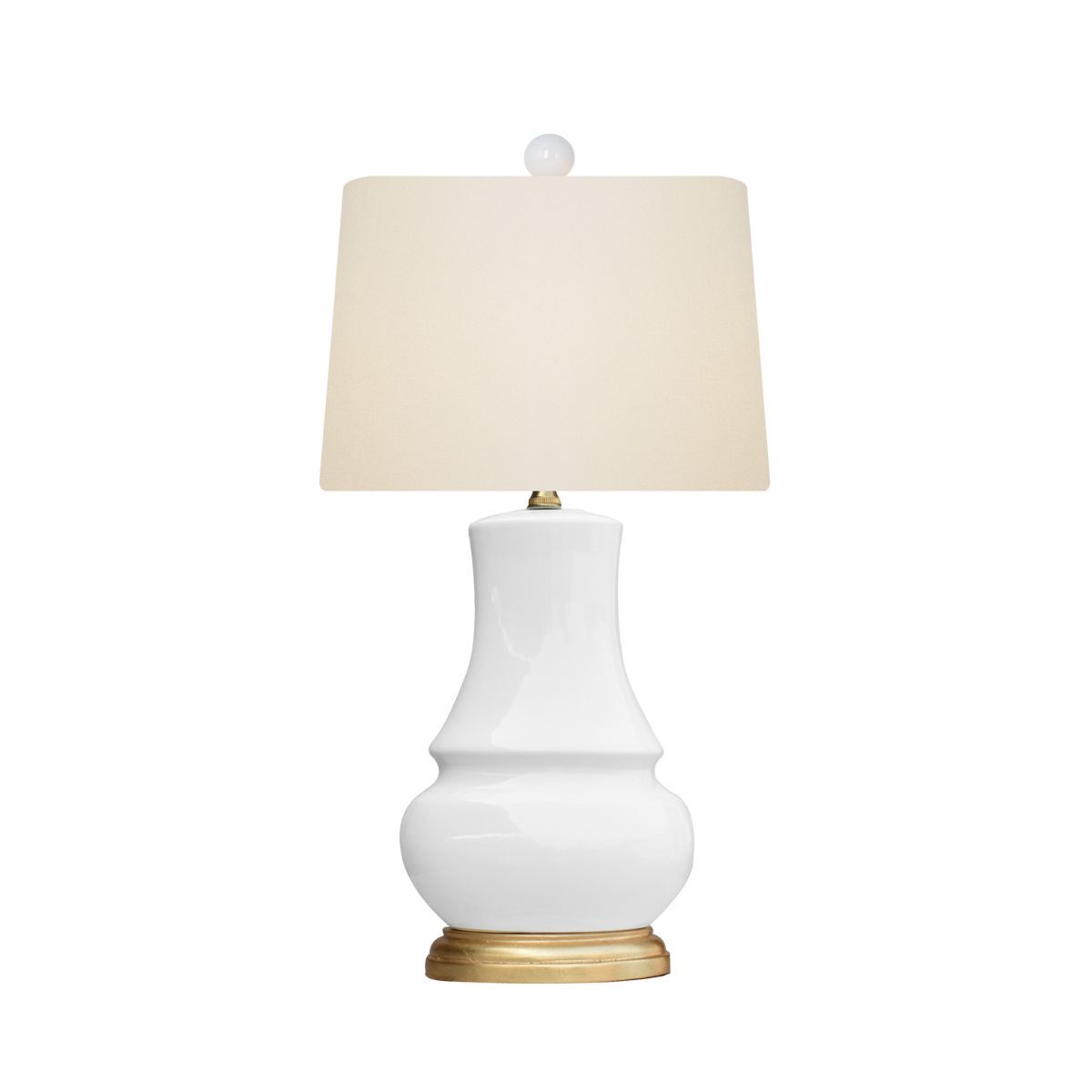 Lily Lamp in Ivory
