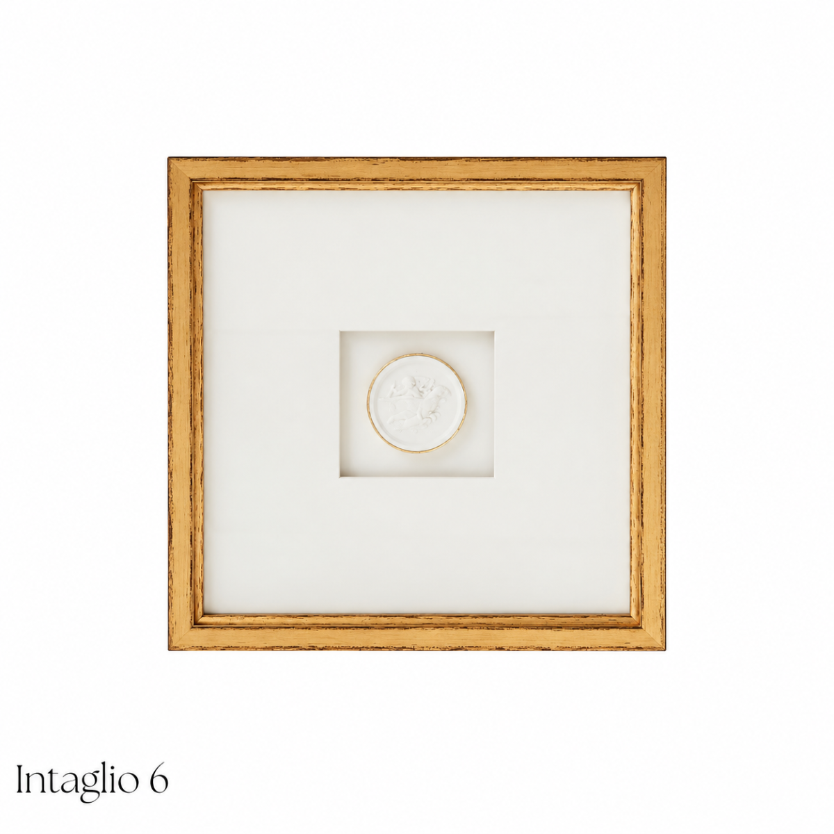 White Framed Intaglio