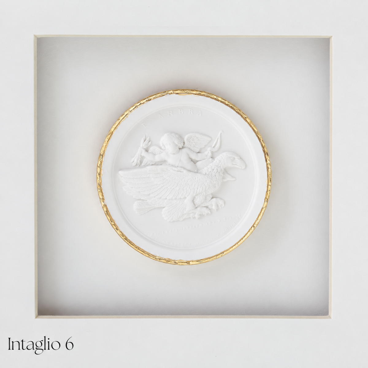 White Framed Intaglio