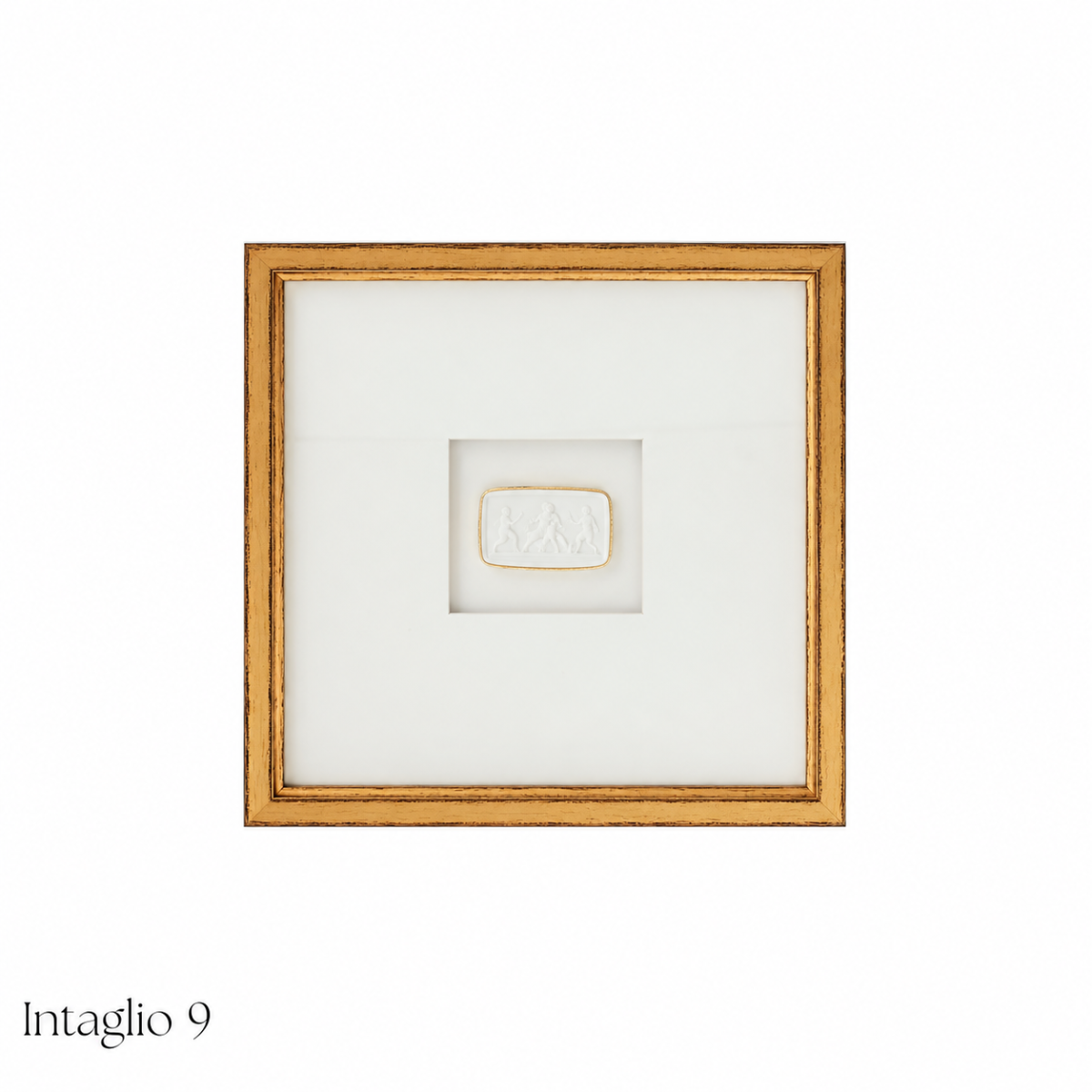 White Framed Intaglio