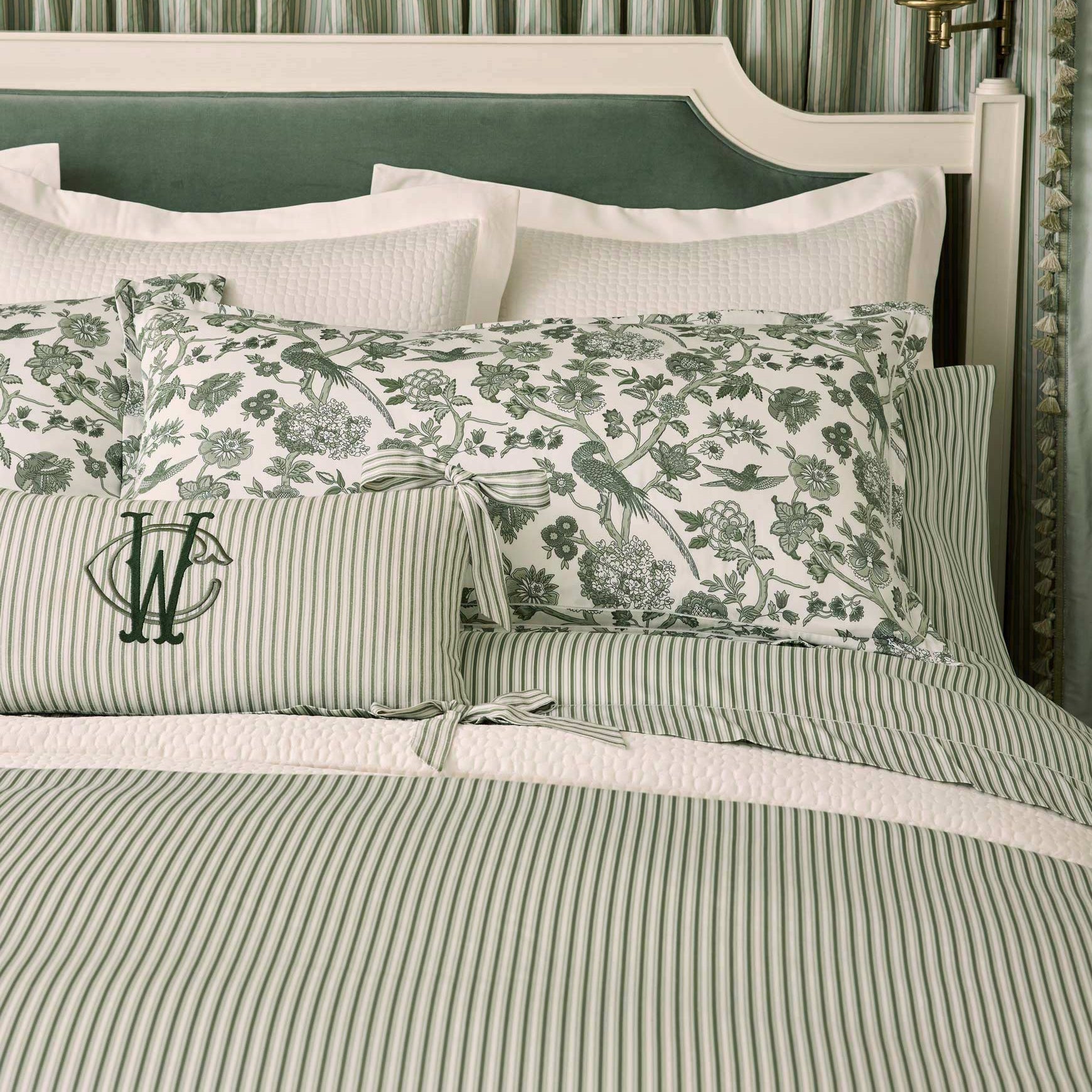 Windsor Stripe Classic Printed Sheet Set - Caitlin Wilson Design