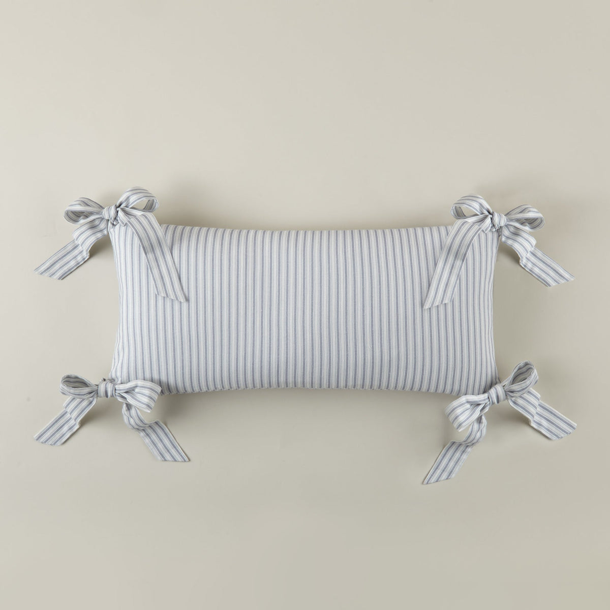 Caitlin Oblong Bow Pillow - Caitlin Wilson Design