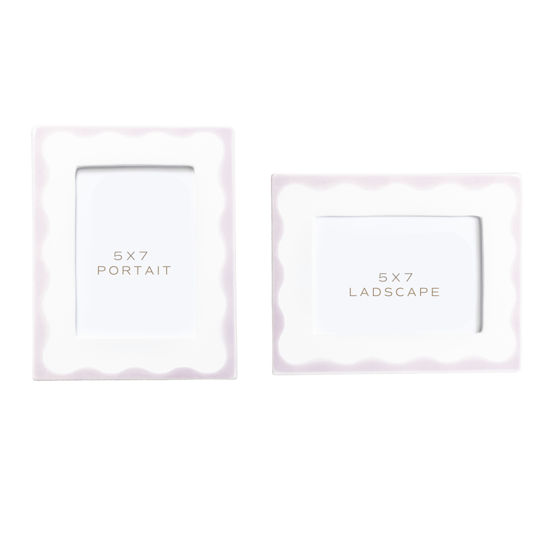 Scallop Picture Frame