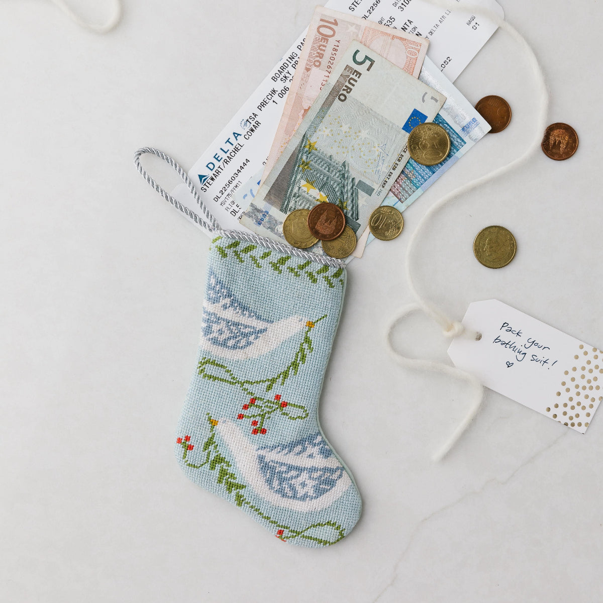Peace on Earth Bauble Stocking