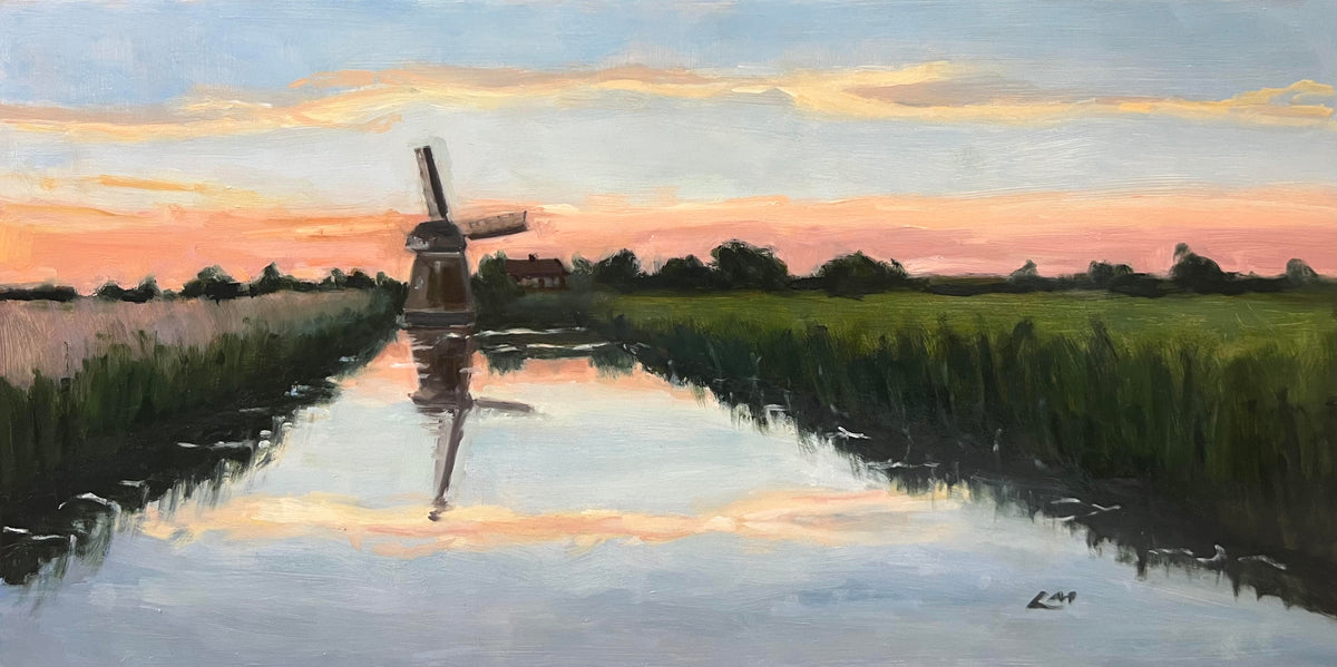 Holland Canal Sunset - Caitlin Wilson Design 