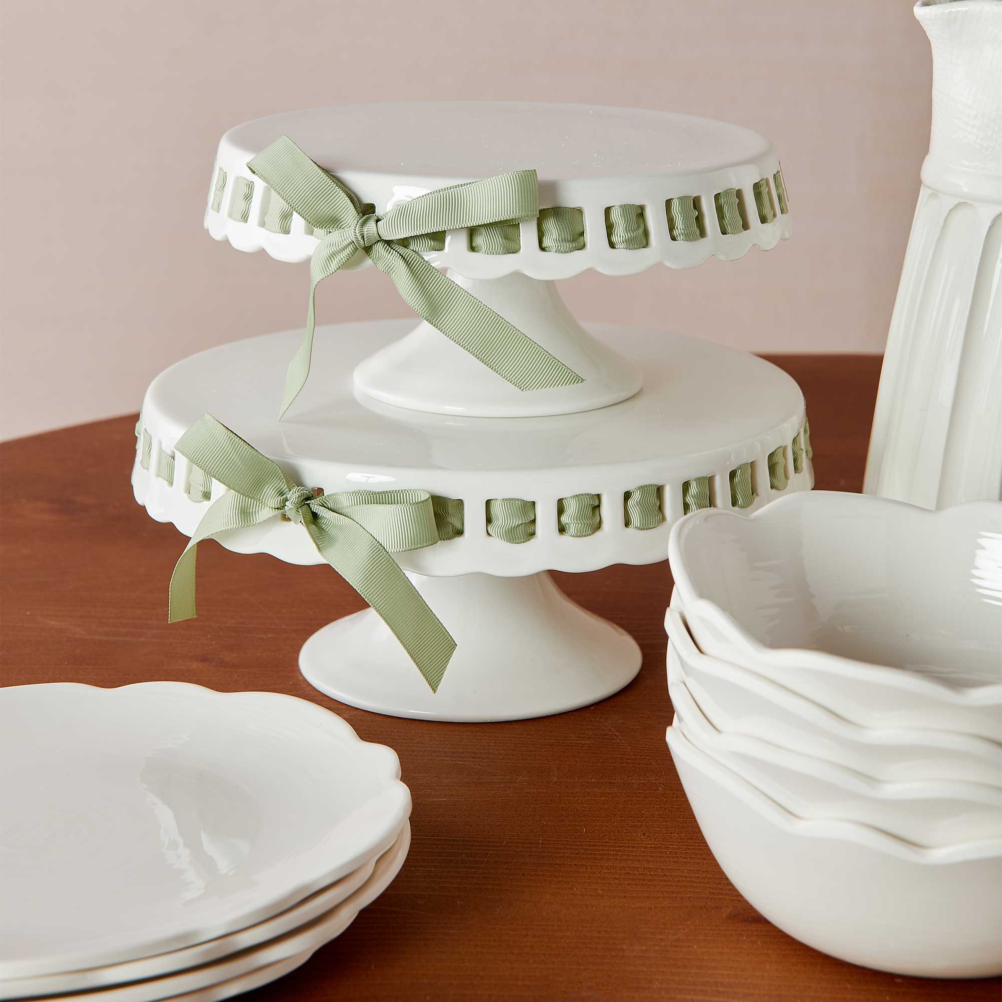 Scalloped Salad Plate