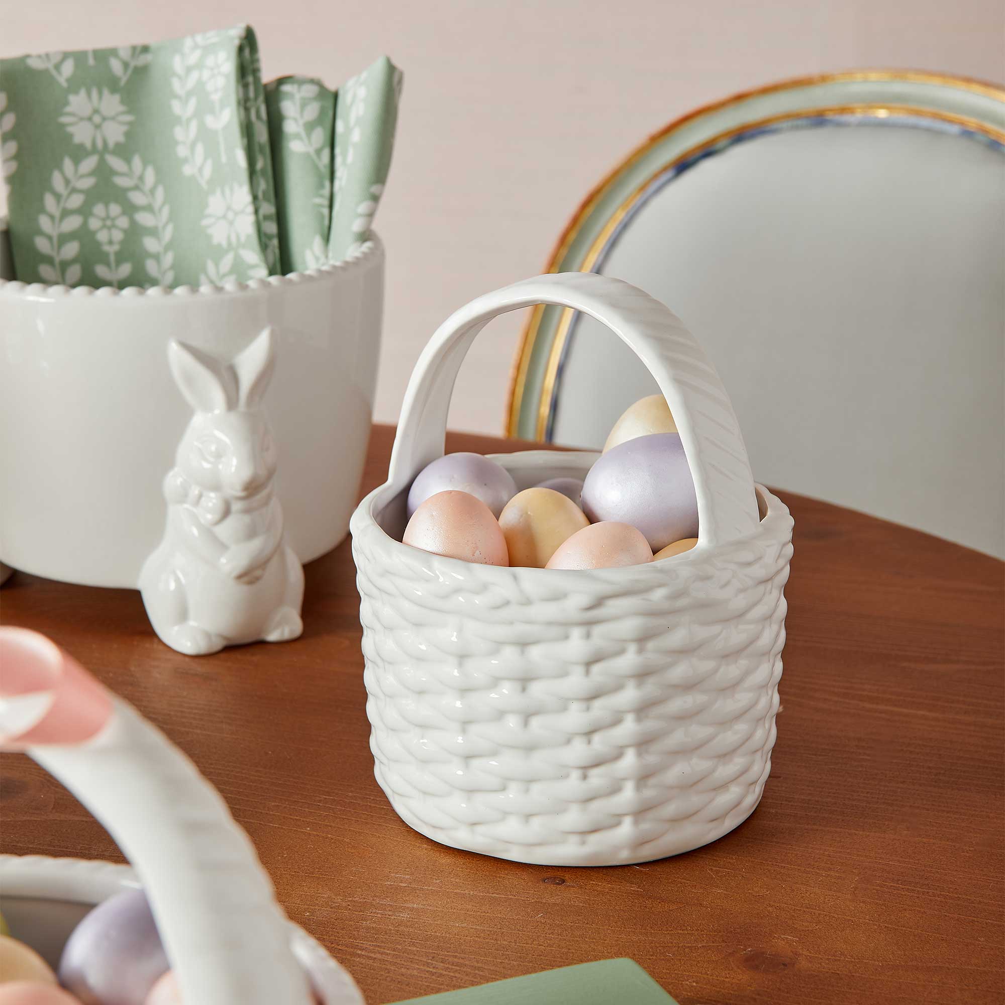 Balboa Basket Easter Egg Display