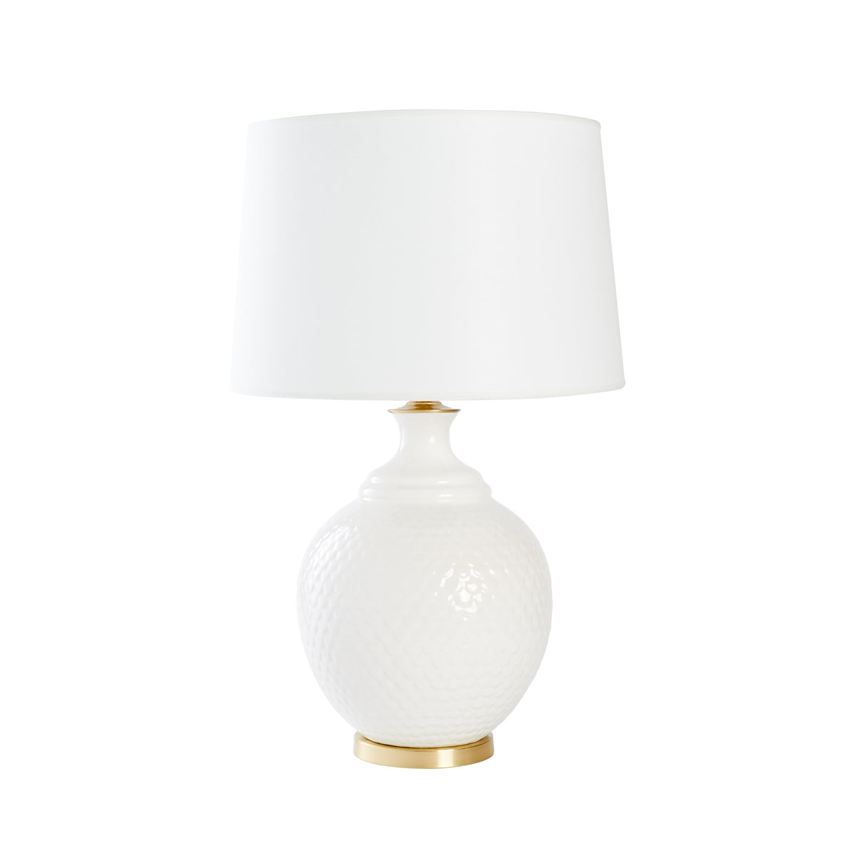 Lawrence Table Lamp in White