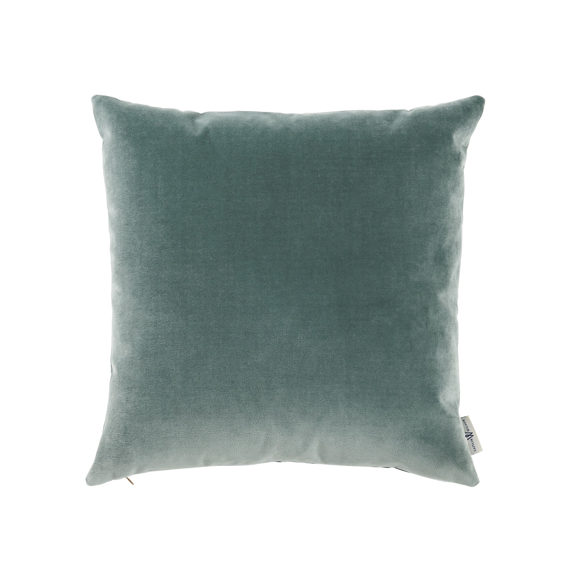 Nuova Green Velvet Pillow