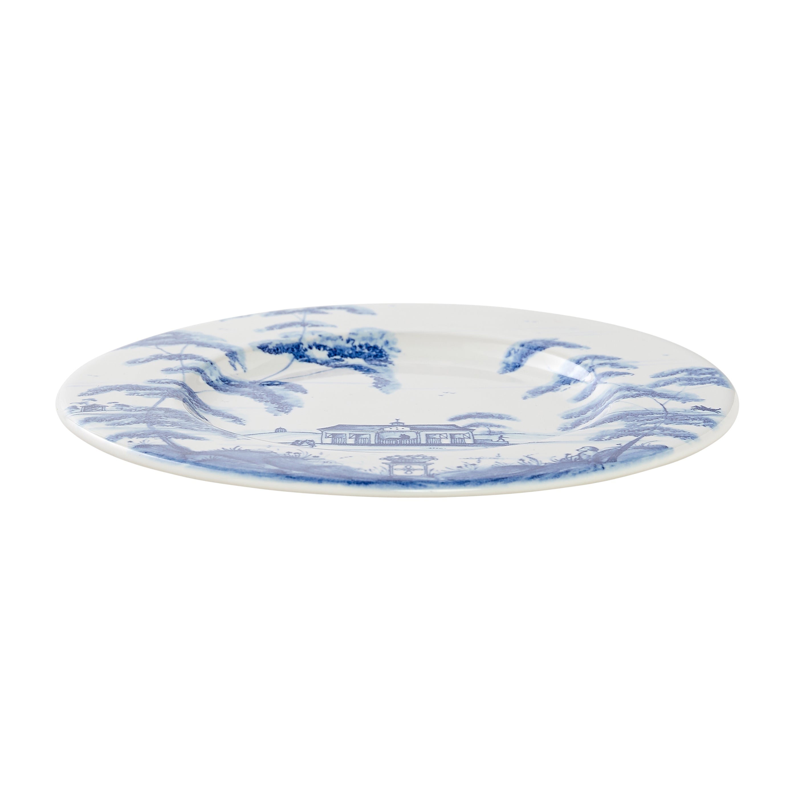 Country Estate Delft Blue Side Plate Stable