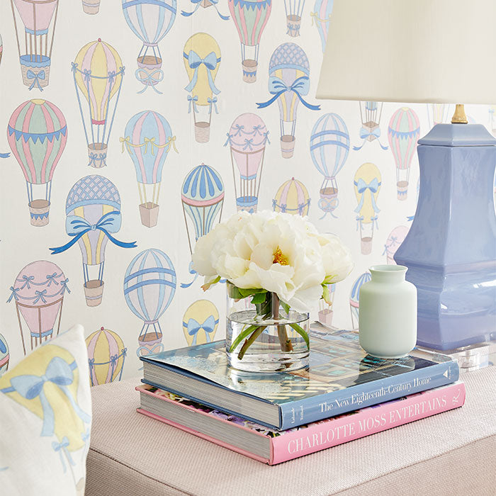 Dreamy Day Hot Air Balloon Wallpaper on Walls