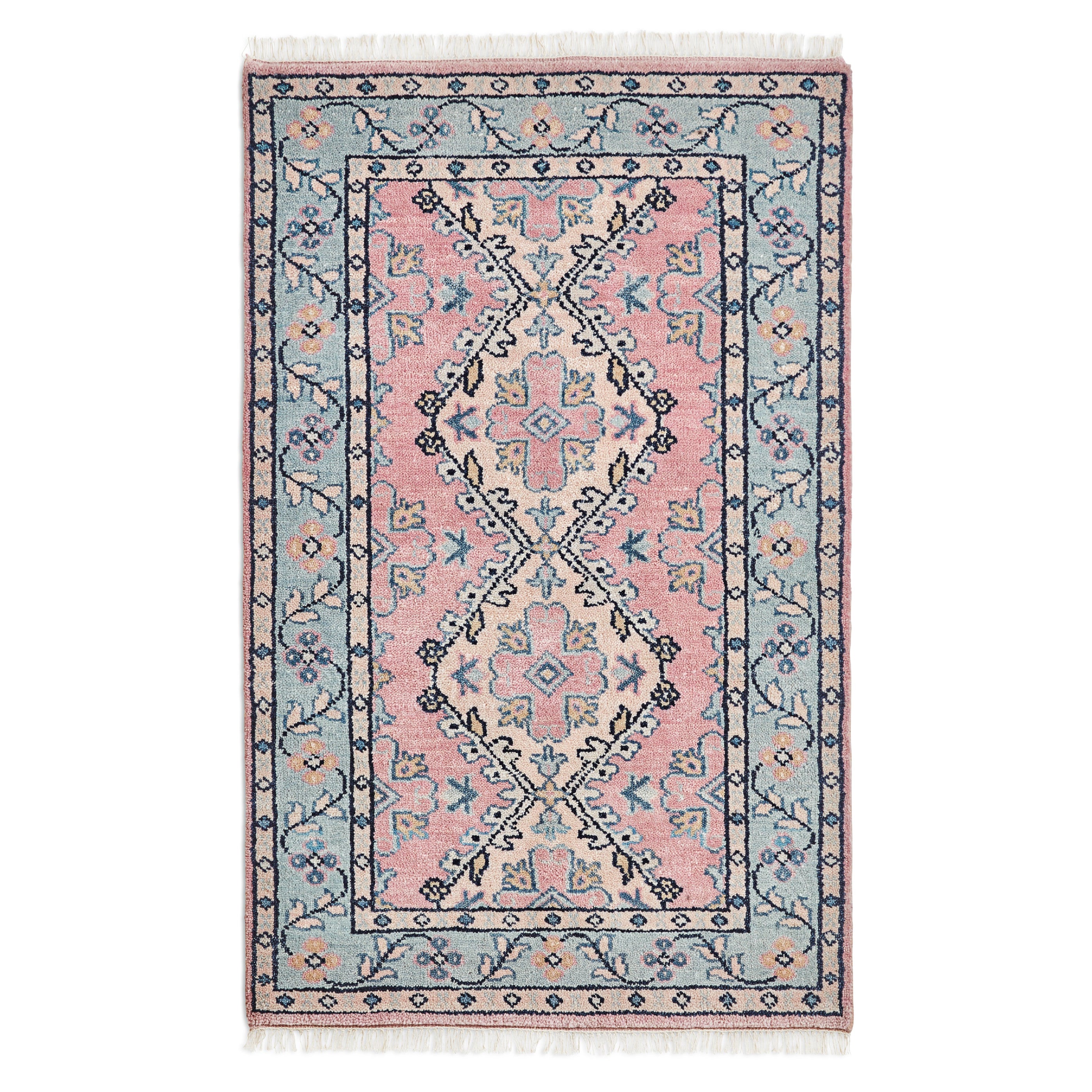 Hibiscus Hand-woven Area Rug