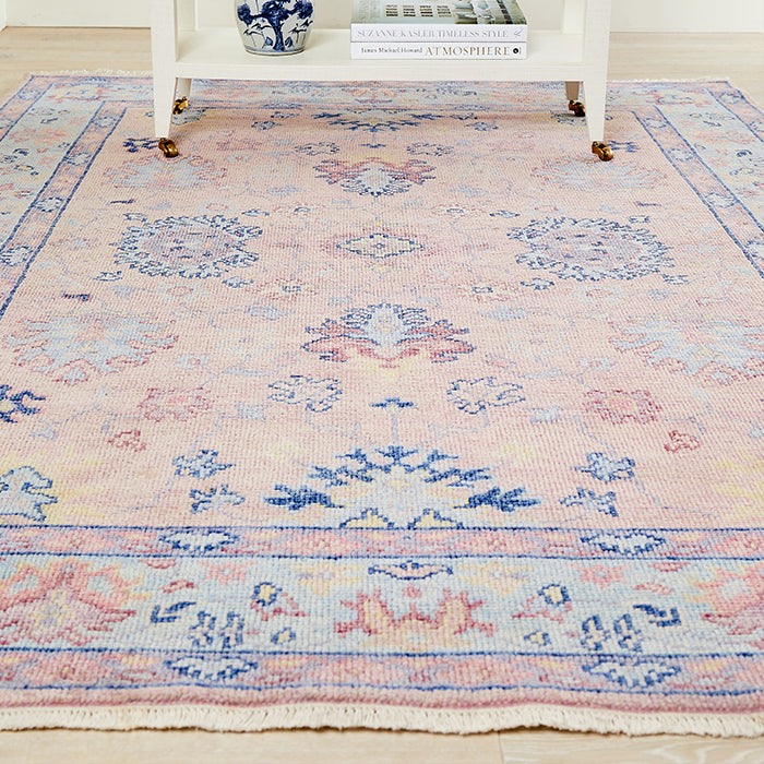 Ankara Pastel Rug in Room