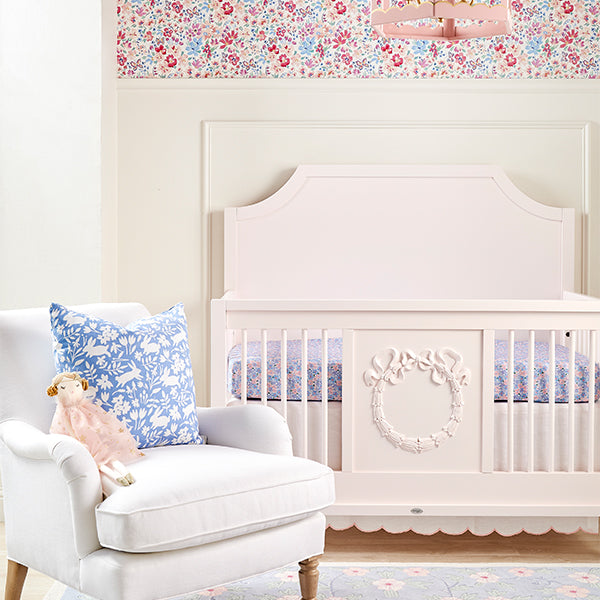 St. Mortiz White Carter Chair in Nursery