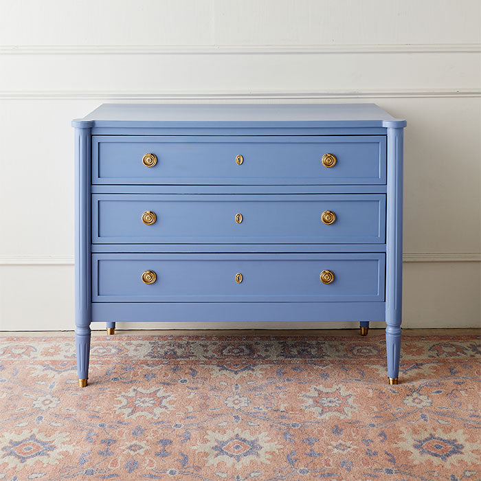 French Inspired Beau Dresser in Blue