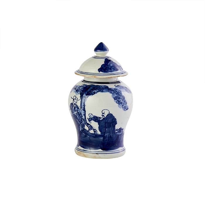 Petite Story Lidded Jar