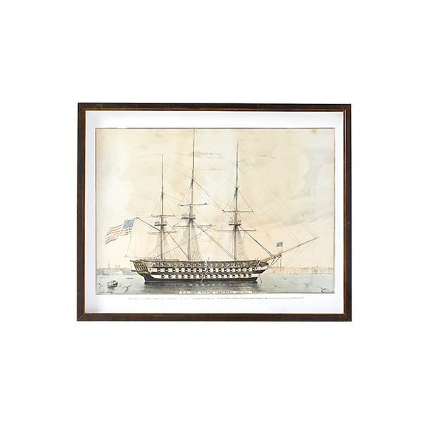 American Ship Framed Art Print 