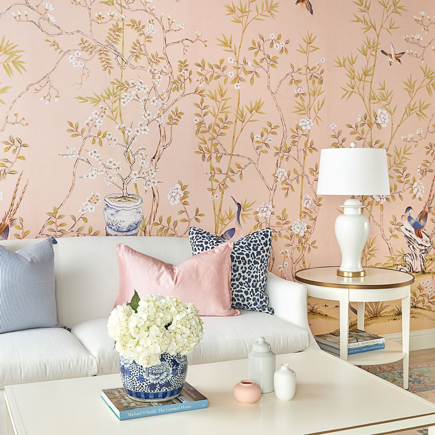 Chinoiserie Mural Panel 5 | Removable Wallpaper | Casart Coverings