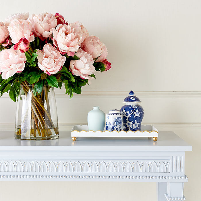 Large Faux Peony Bouquet