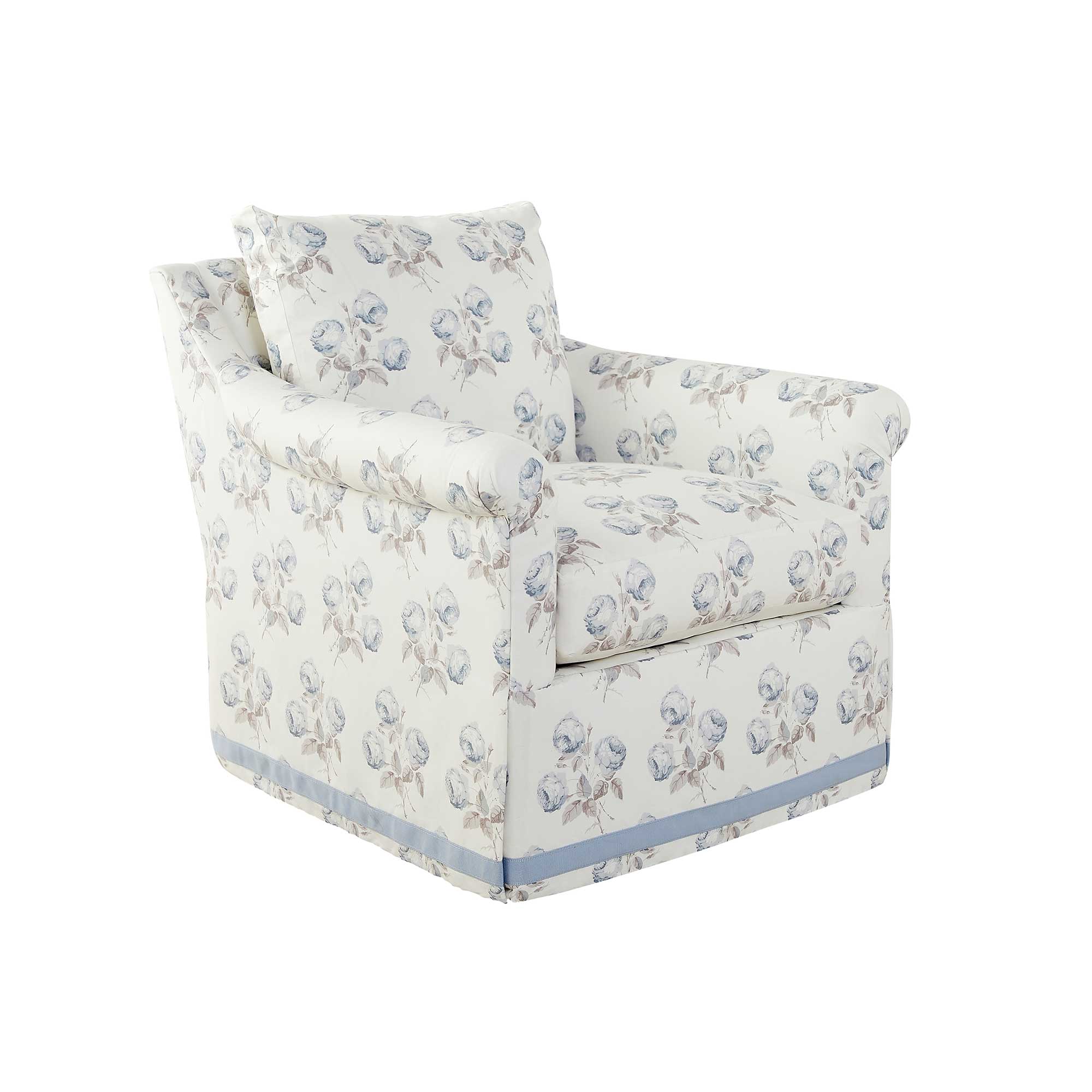 Abby Skirted Chair