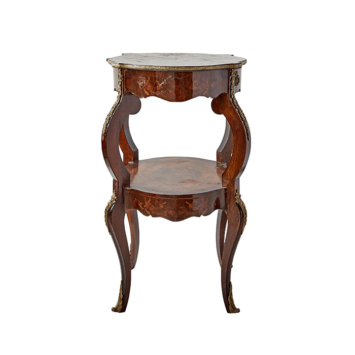 French Two-Tier Side Table Antique