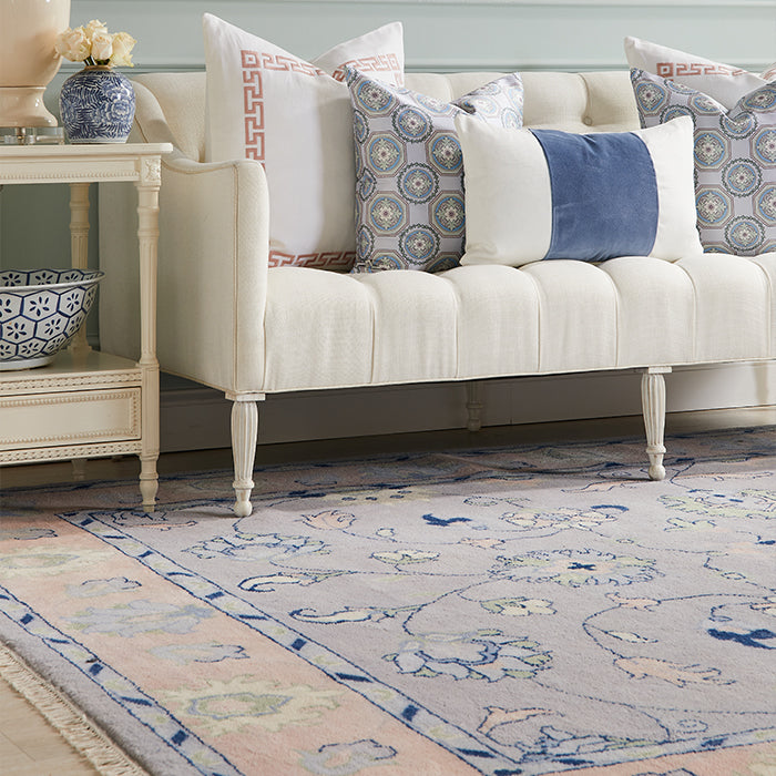 Lavender Athena Rug in Room