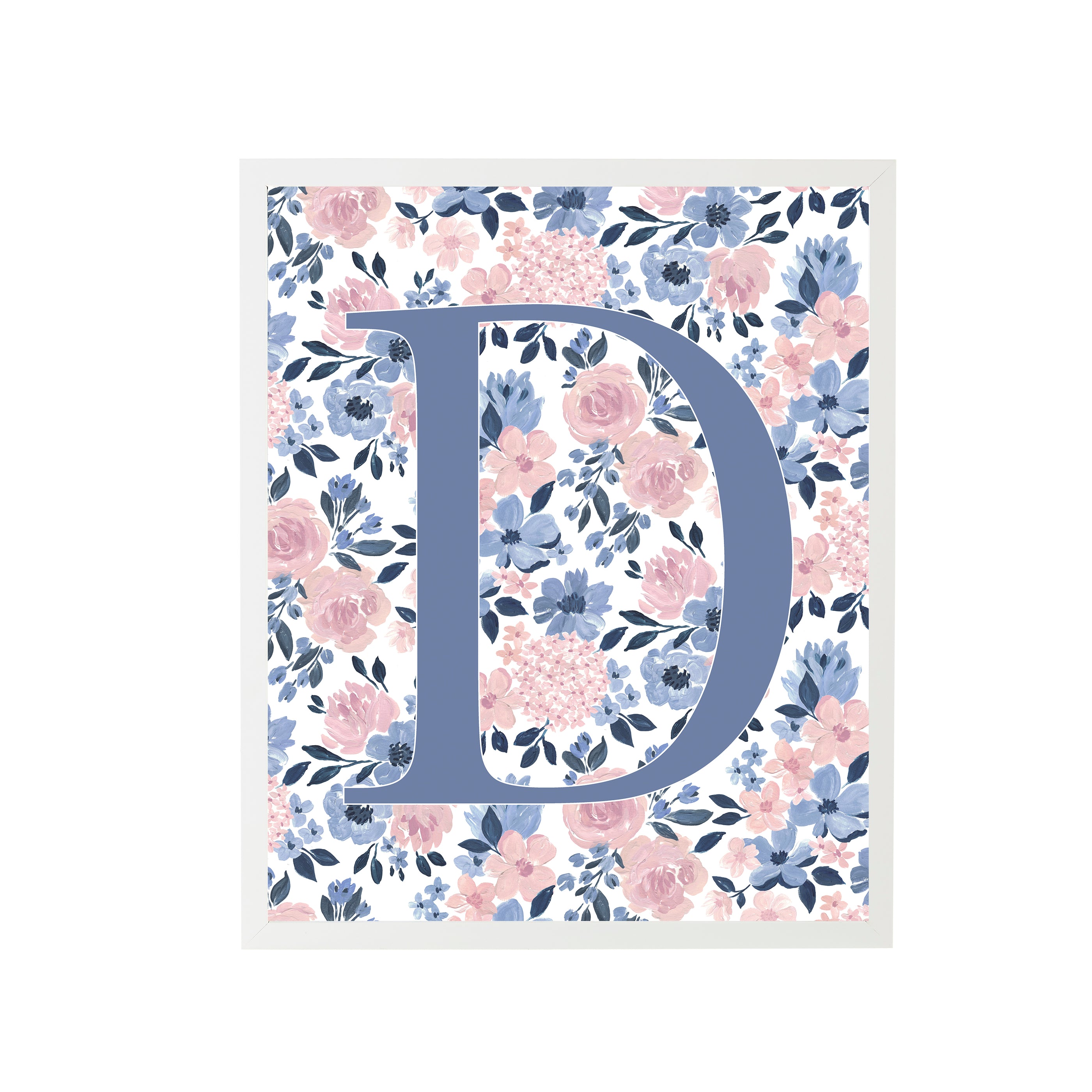 Ava Rose Letter Art Print D