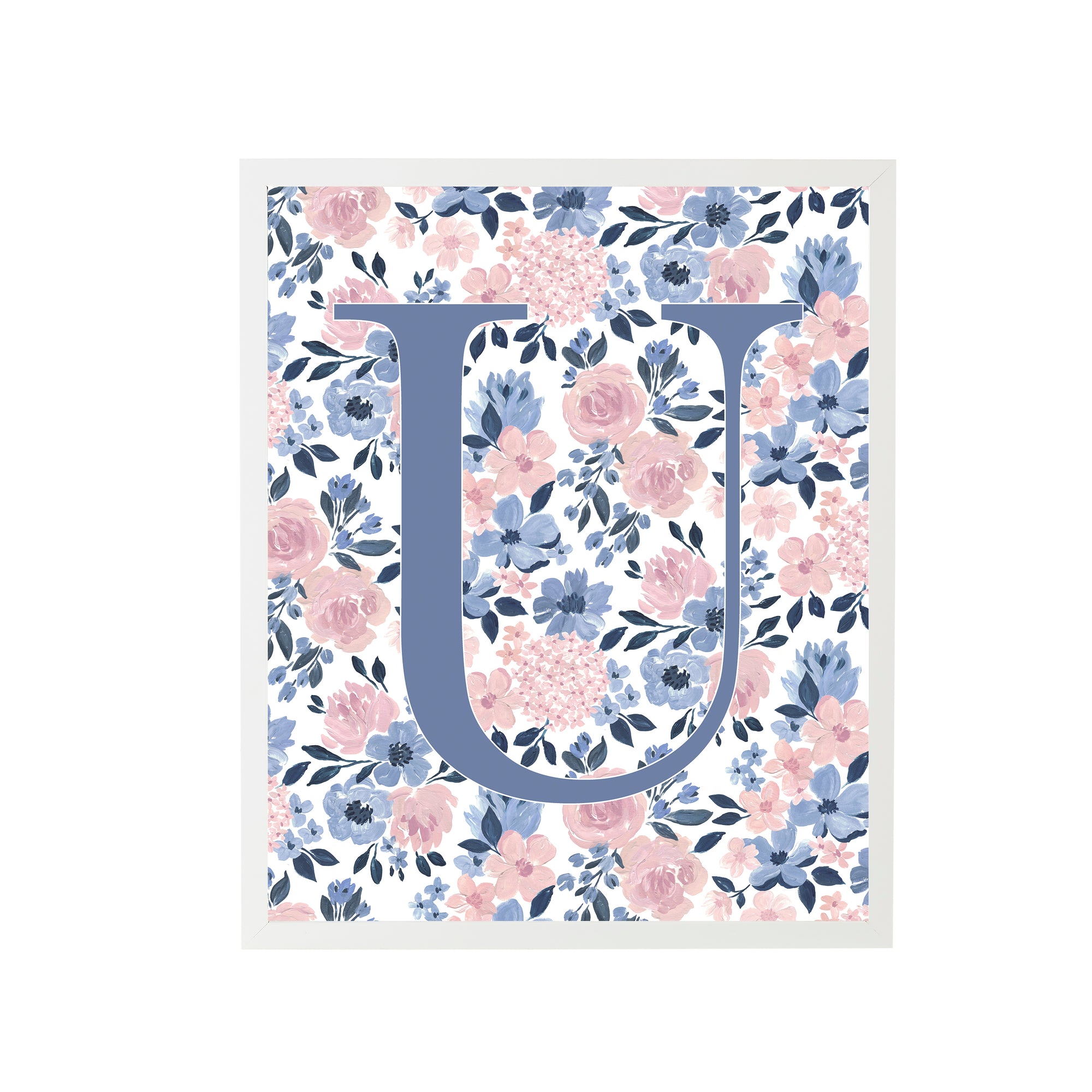 Ava Rose Letter Print "U"