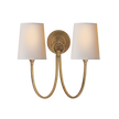 Reed Double Sconce