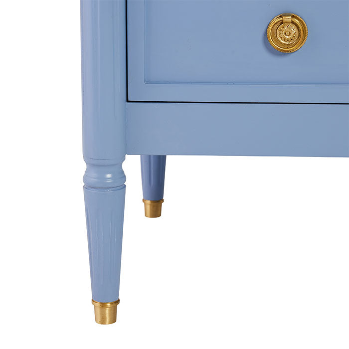 Legs on Blue Beau Dresser