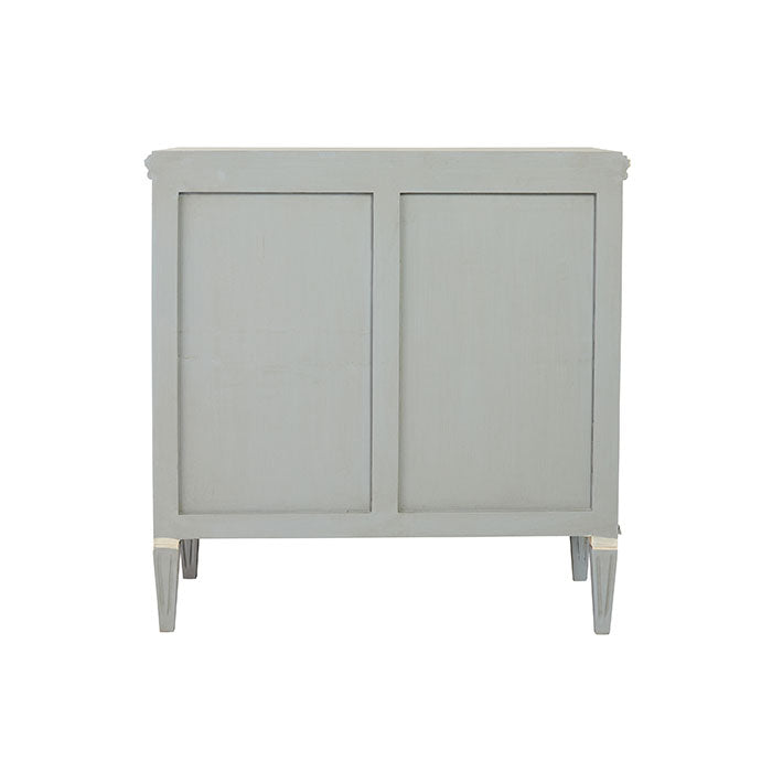 Back of Bisous Dresser in Soft Blue