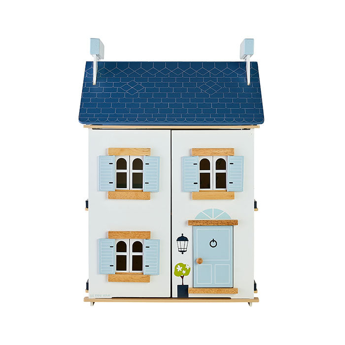 Blue Cottage Dollhouse