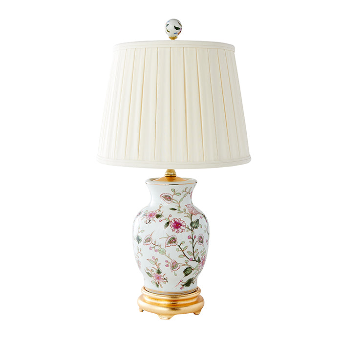 Blush Blossoms Lamp