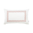 16 by 24 inch Giovanni Throw Pillow in Rose Pink