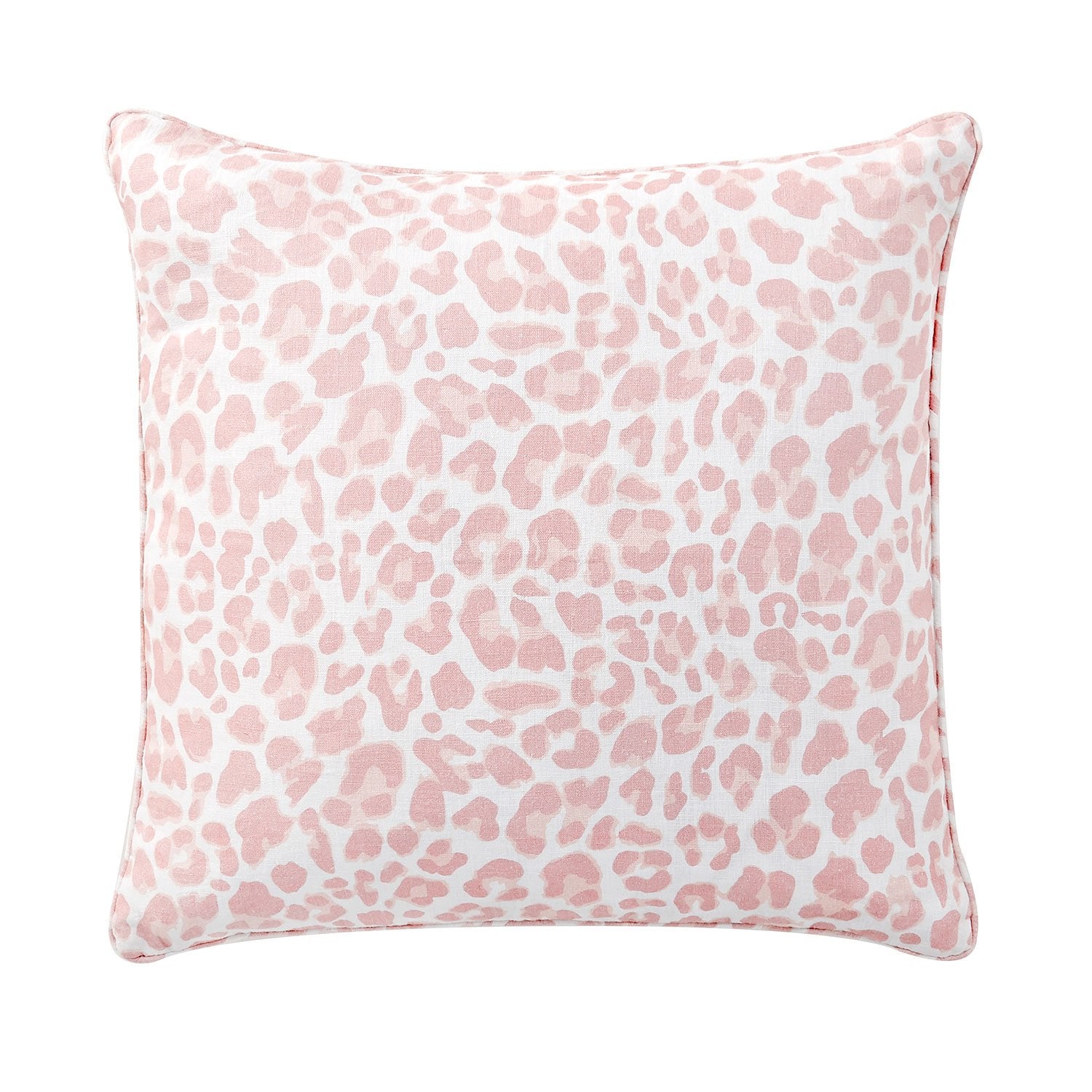 Blush Leo Pink Leopard Pillow