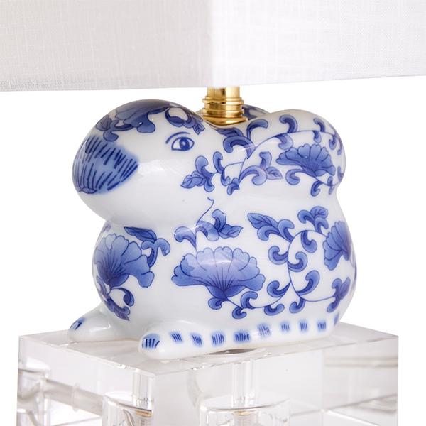 Chinoiserie Bunny Lamp