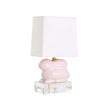 Blush Pink Bunny Lamp