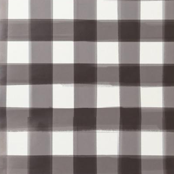 Burnside Buffalo Check in Black Wallpaper Sample Swatch 