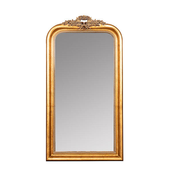 Bordeaux Gold Floor Mirror