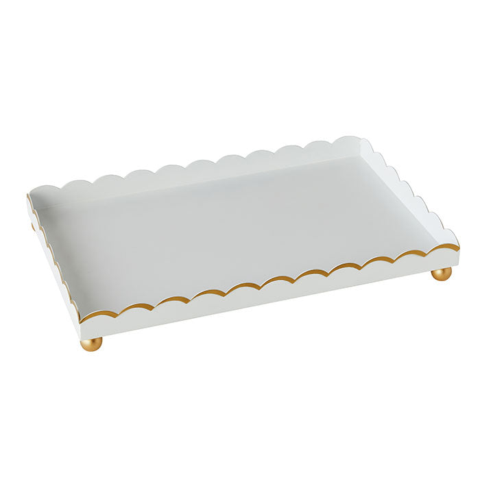 Cece Scalloped Mini Tray