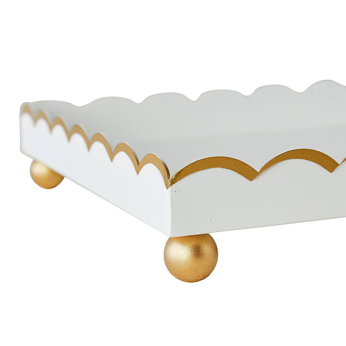 Cece Scalloped Mini Tray